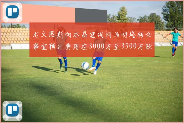 尤文图斯向水晶宫询问马特塔转会事宜预计费用在3000万至3500万欧元之间